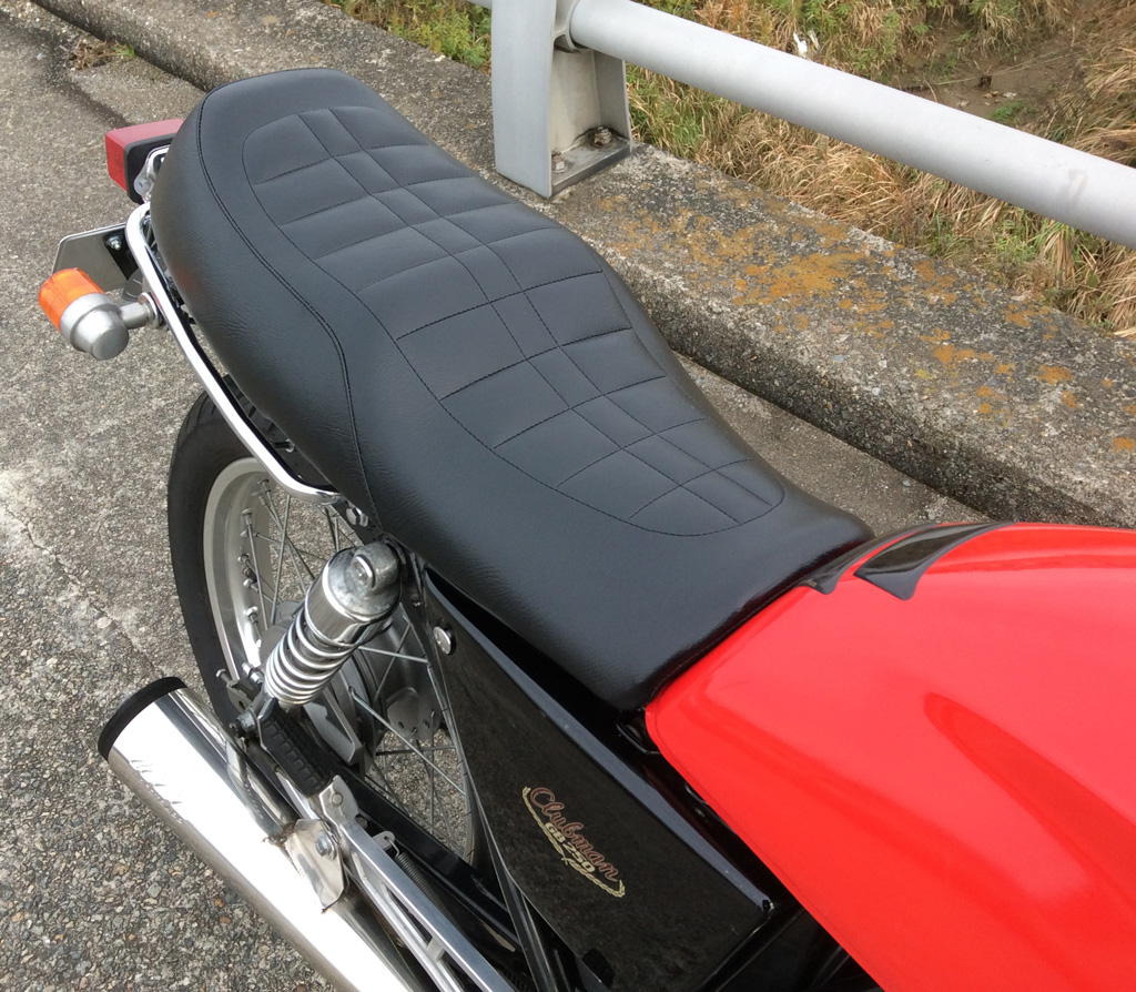 gb250 クラブマン　シート